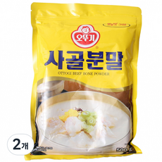 오뚜기 사골분말 500g, 2개