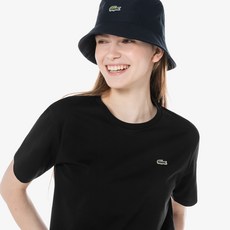 [라코스테] 여성 베이직 크루넥 반팔 티셔츠 TF544E-53G 031