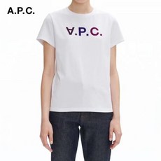 아페쎄반팔 APC 콜라보 자수 아페쎄 남녀공용 (5컬러/여성용) 자수로고 TH2490 데니스 C
