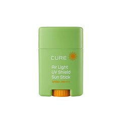 김정문알로에 큐어 에어라이트 UV쉴드 선스틱 SPF50+ PA++++, 1개, 20g