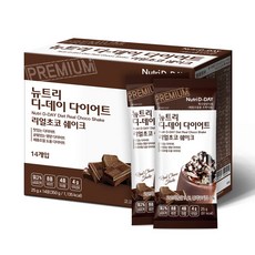 뉴트리디데이 다이어트 리얼 초코 쉐이크, 350g, 1개