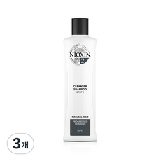 니옥신 3D 케어시스템 클렌저 샴푸 System 2, 300ml, 3개
