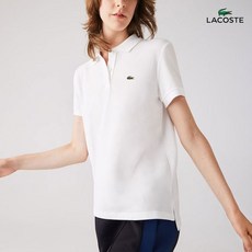 라코스테 여성 여름 레귤러핏 소프트코튼 화이트 반팔 폴로 티셔츠