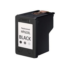 HP 63 XL 호환 대용량 프린터 잉크, 검정 63XL B