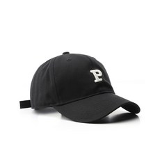 연우 P 자수 야구 모자