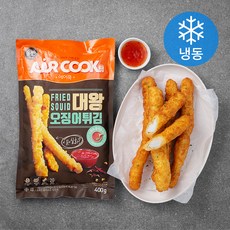 올반 대왕오징어 튀김 + 칠리소스 (냉동), 400g, 1개