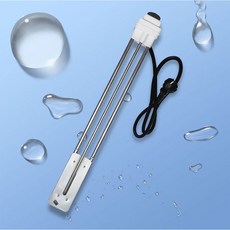 국산 돼지꼬리 온수 히터 돼지꼬리 히터 온수히터봉 전기 온수히터 물데우기 불독, 2.7KW-1000MM+거치대 불독