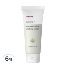 마녀공장 알로에 수딩 로션, 150ml, 6개