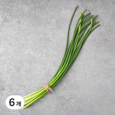 마늘쫑(중국산), 250g, 6개