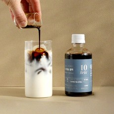 고농도(10Brix) 빈스랩 디카페인 임산부커피 에스프레소 원액 카페라떼 최적 더치커피 콜드브루, 300ml, 1개입, 1개