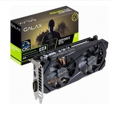 (PC용 이어폰 행사) 갤럭시 GALAX GTX1660 SUPER OC D6 6GB