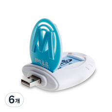 윙윙볼 모기매트 훈증기, 34g, 6개