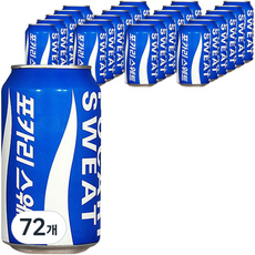 포카리스웨트, 340ml, 72개