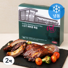 빕스 스모키 바비큐 폭립 (냉동), 450g, 2팩