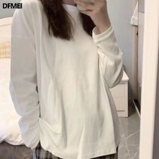 DFMEI 스위트 브이넥 니트 조끼 여 루즈핏 니트 베스트