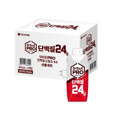 닥터유 프로 단백질 드링크 초코 선물세트, 8개, 250ml