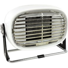 코드26 레트로 감성 탁상용 미니온풍기 500W, CODE-PTCF500WH, 화이트