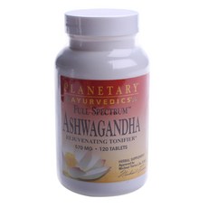 플래너터리아유르베딕스 풀 스펙트럼 아쉬와간다 570mg 타블렛, 120개입, 1개, 120정