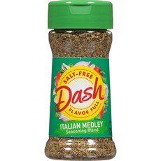 Mrs. Dash Seasoning Blend Italian Medley 미시즈 대시 시즈닝 블렌드 이탈리안 메들리 2 oz 57g 3팩
