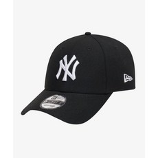 뉴에라 NewEra 정품 화이트 온 블랙 뉴욕 양키스 볼캡 940 WHT ON BLK NEYYAN 12836257