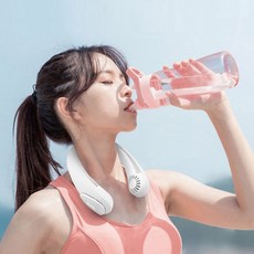 다쓱 넥밴드 선풍기 Air2, 넥풍기 Air2, 화이트