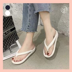 소랜디 미끄럼방지 여성 쿠션 플립플랍 쪼리
