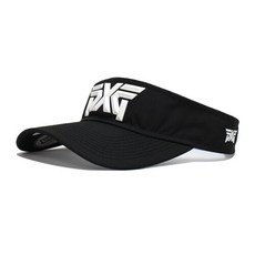 PXG PXG 페이스테드 로고 골프 바이저 썬캡 모자 VS940-BK, MISC