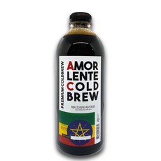 아몰렌떼 콜드브루 원액 에티오피아 예가체프 더치커피, 1000ml, 1개입, 1개