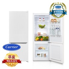 캐리어 클라윈드 콤비냉장고 205L 방문설치, 화이트, CRFCD205WDC