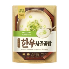 풀무원 반듯한식 한우 사골곰탕 실온, 350g, 1개