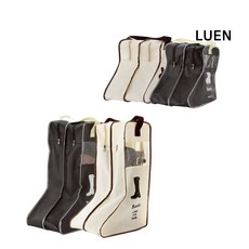 LUEN 헤스킬 신발 케이스-사이즈(소) 슈즈 부츠 어그 박스 보관 수납 함 가정 매장 업소 부직포 다용도, 1개, 베이지
