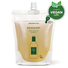 아로마티카 로즈마리 스칼프 스케일링 샴푸 리필, 500ml, 1개