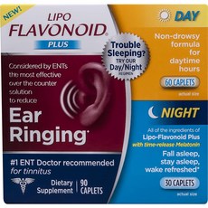 USKORNET 리포 플라보 노이드 Plus 귀 울림 이어링 잉 귀건강 Ear-Health 이어헬스 보충, 리포노이드90캡슐x한병, 90정