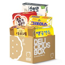 [냠냠상회] 부모님 간식으로 좋은 레트로 과자 5종세트+냠냠상회포장박스발송, 1세트+냠냠상회포장박스발송