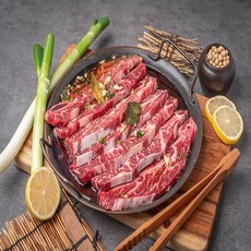 양념 LA갈비 꽃갈비 구이용 진짜 맛있는 갈비 1kg X 2팩 고급스러운 포장