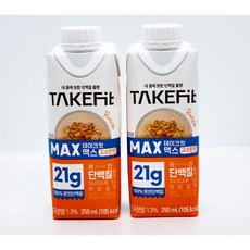 내 몸에 핏한 단백질 플랜 테이크핏 맥스 고소한맛, 250ml, 24개