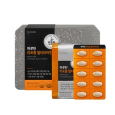 하루틴 리포좀 공법 멀티비타민 틴케이스 180g, 180정, 1통