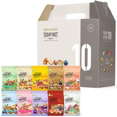 투데이넛 너트한줌 10종 x 5개입 세트, 1000g, 1세트