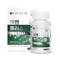 종근당 아연 플러스 63g, 90정, 1개