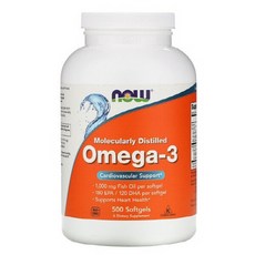 나우푸드 오메가3 피쉬오일 EPA DHA 500정