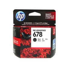 HP 데스크젯 잉크어드밴티지 3545 복합기 잉크젯, HP678(검정)