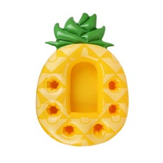 PVC 풍선 다공성 음료 랙 맥주 물놀이 풍선 풀 플레이트, 파인애플, 50*70cm