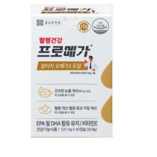 종근당건강 알티지 오메가3 듀얼, 40정, 3개