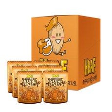 바프 카라멜 솔티드 아몬드 앤 프레첼, 40g, 6개