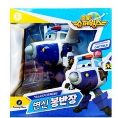 슈퍼윙스 변신 봉반장 로봇장난감, 혼합색상