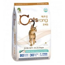 캐츠랑 NEW 전연령 올라이프 고양이 건식사료, 닭 + 참치, 2kg, 5개