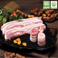 보성녹돈 프리미엄 한돈 삼겹살, 1kg (칼집구이용), 1팩