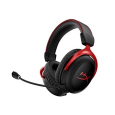 Hyper X 클라우드 II 와이어리스 + 7.1 무선헤드셋, Black + Red