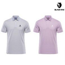 블랙야크 [ BLACK YAK ] 이월 !! 소재의 수분 조절 기능이 뛰어나 땀을 빠르게 흡수 시원한 착장감의 남성 반팔 자가드 싱글 폴로티셔츠 브리디자가드싱글티셔츠S#1