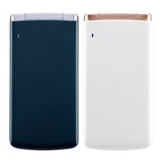 LG 스마트폴더 LGM-X100S/X100L 알뜰폰 효도폰 학생폰 공기계, 블루(중고)